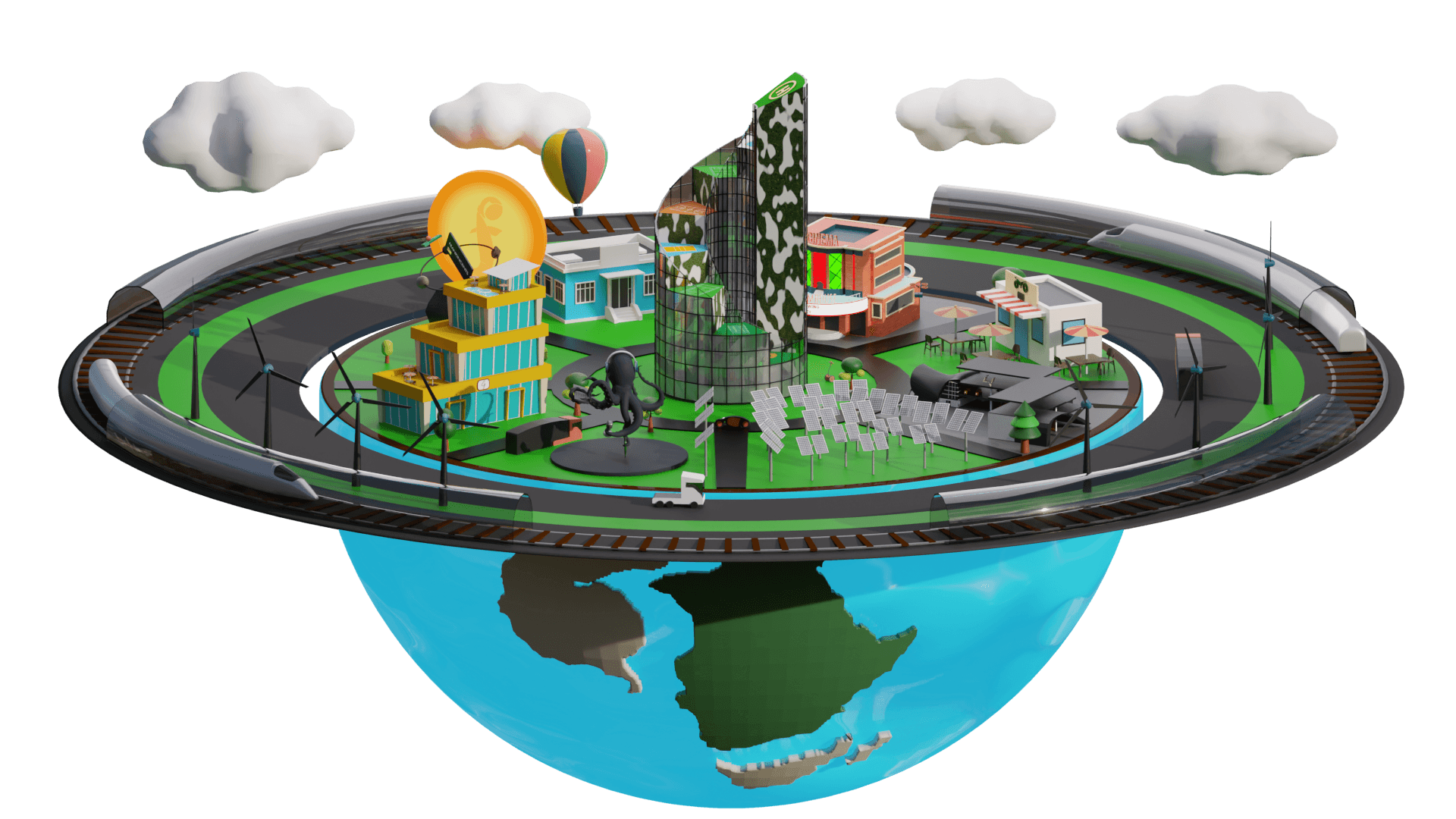 3d globe